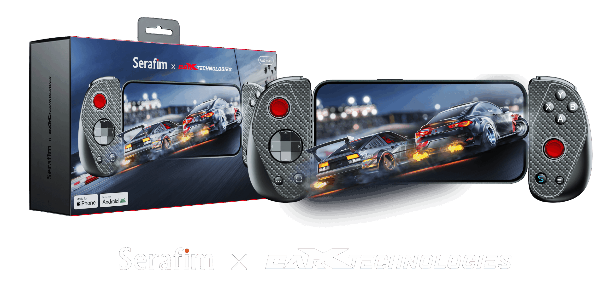 CarX and Serafim S3 Game Controller Collaboration